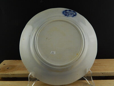ANTICO PIATTO PIANO VILLEROY&BOCH BRYONIA PORCELLANA ART NOUVEAU 800 #22