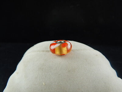 VINTAGE CIONDOLO CHARM TROLLBEADS VETRO DANISH COPENHAGEN DESIGN PRE 2000 #4