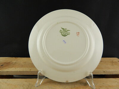 ANTICO PIATTO CERAMICA LAVENO VERBANUM STONE FINE 800 COLLEZIONE PASTORALE #4418