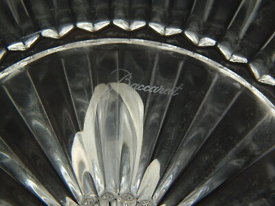 PREZIOSO BACCARAT FIRMATO MATHIAS PIATTO CRISTALLO COLLEZIONE MILLE NUITS