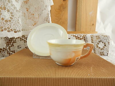 ANTICO ART DECO RARO SET CAFFÈ’ CERAMICA LOMBARDA MARCHIO ELEFANTINO MUSEO