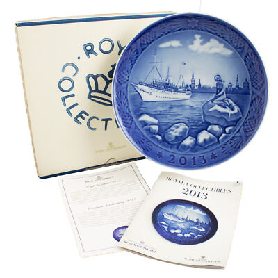 ROYAL COPENHAGEN PIATTO DI NATALE 2013 ORIGINALE PORCELLANA PRIMA SCELTA