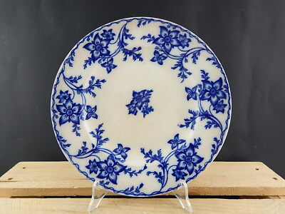 ANTICO RARO PIATTO PORCELLANA MINTON DEL1830 STAFFORDSHIRE DECORO ANEMONE #3703