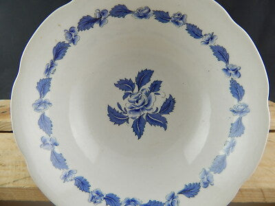 VINTAGE CIOTOLA ROSA BLU CERAMICA FONTEBASSO TREVISO FORTE GARANTITO