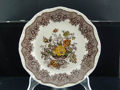 ANTICO PIATTO CM 20 PORCELLANA CERAMICA INGLESE MASON'S DECORO ASCOT