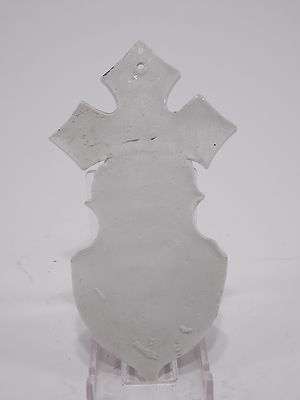 ANTICA ACQUASANTIERA PORCELLANA BISCUIT VIEUX PARIS BENITIER ANTIQUE HOLY FONT