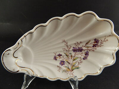 ANTICA HAVILAND LIMOGES CONCHIGLIA RAVIERA PORCELLANA FINE 800 ART NOUVEAU