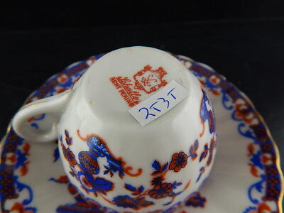 ANTICO ART DECO TAZZINA CAFFÈ PORCELLANA OSCAR SCHALLER BAVARIA ECHT PEKING