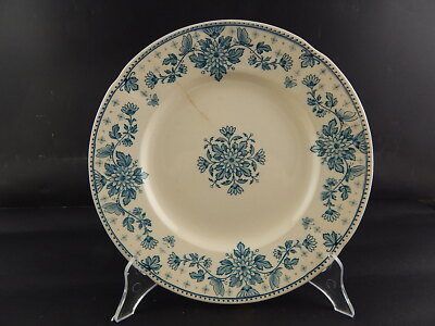 ANTICO PIATTO CERAMICA SARREGUEMINES U&C FINE 800 ART NOUVEAU ESTREES #8169