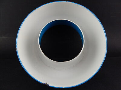 ANTICA FORMELLA CIAMBELLA LATTA METALLO SMALTATO SHABBY CHIC CUCINA COLLECTION