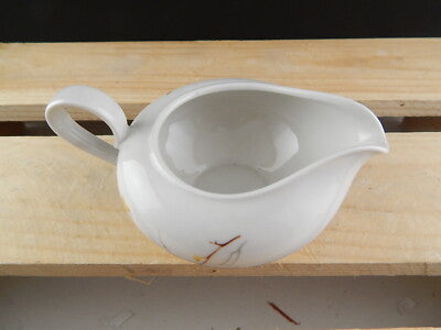 VINTAGE ELEGANTE SALSIERA PORCELLANA HEINRICH &CO SELB BAVARIA ANMUT