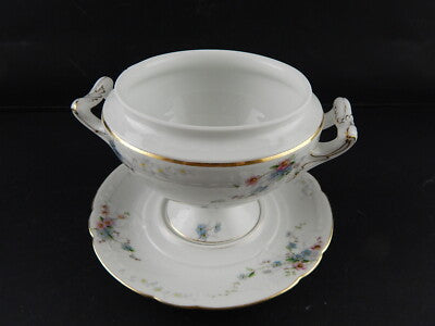 ANTICO LIBERTY 1900 PORCELLANA PIRKENHAMMER BOHEMIA PICCOLA ZUPPIERA EGOISTE