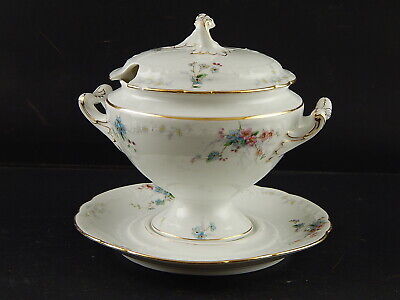 ANTICO LIBERTY 1900 PORCELLANA PIRKENHAMMER BOHEMIA PICCOLA ZUPPIERA EGOISTE