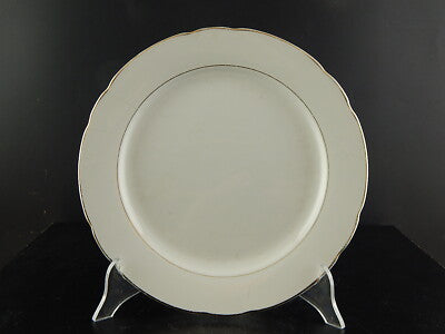 ANTICO PIATTO PORTATA CERAMICA LAVENO PRIMO 900 VERBANUM STONE PROFILO ORO