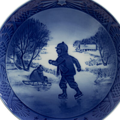 ROYAL COPENHAGEN PIATTO DI NATALE 1965 ORIGINALE PORCELLANA PRIMA SCELTA