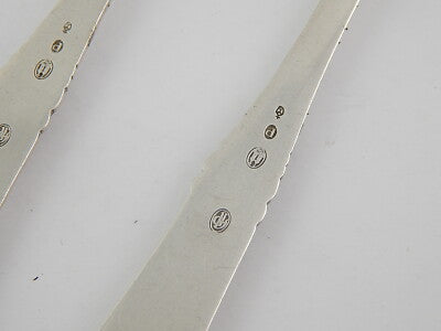 ANTICA RARA FORCHETTA LIBERTY ART NOUVEAU ARGENTATA BAGNO ARGENTO 925 SHEFFIELD