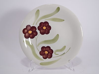 VINTAGE PIATTO CERAMICA PORCELLANA FAENZA DIPINTO A MANO MADE IN ITALY HAND-MADE