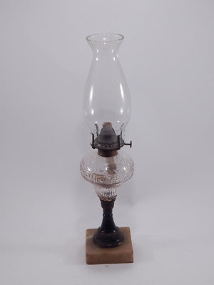 ANTICA LAMPADA DA TAVOLO IMPERO LUME A PETROLIO OIL LAMP