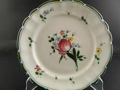 ANTICO PIATTO COLLEZIONE CERAMICA POLICROMO ALBISOLA G. MAZZOTTI PRIMO 900