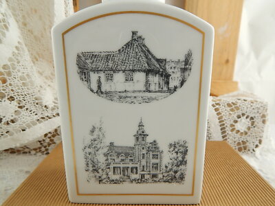 VINTAGE RARO VASO TEA CADDY PORCELLANA BING&GRONDAHL COPENHAGEN H. C. ANDERSEN