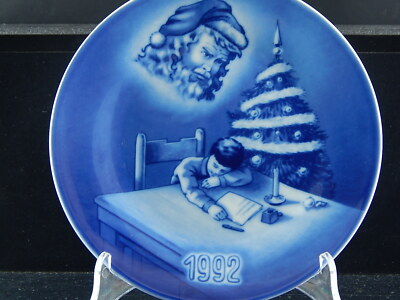 RARO COLLEZIONE PIATTO PORCELLANA NATALE 1992 RICHARD GINORI CHRISTMAS PLATE