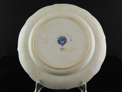 ANTICO PIATTO PIANO SOCIETA' CERAMICA ITALIANA MARCHIO 20 LAVENO VECCHIO MILANO