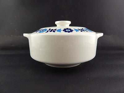 VINTAGE CENTROTAVOLA BISCOTTIERA CERAMICA RICHARD GINORI LAVENO ANTONIA CAMPI