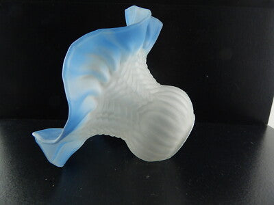 ANTICO EPOCA LIBERTY VETRO SOFFIATO TULIP PASTA VETRO PER APPLIQUE LAMPADA #1561