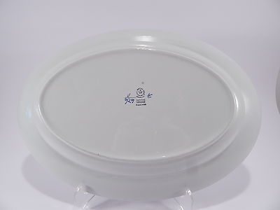 VINTAGE VASSOIO CERAMICA ROYAL COPENHAGEN 1969 MODERNIST FAIENCE TRAY ALUMINIA