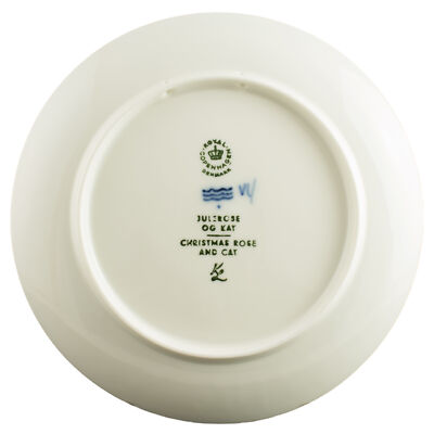 ROYAL COPENHAGEN PIATTO DI NATALE 1970 ORIGINALE PORCELLANA SECONDA SCELTA