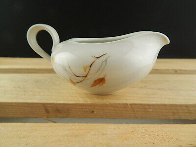 VINTAGE ELEGANTE SALSIERA PORCELLANA HEINRICH &CO SELB BAVARIA ANMUT