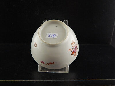 ANTICA FINE PORCELLANA TAZZA TE' COMPAGNIA DELLE INDIE DIPINTA MANO XVIII SEC