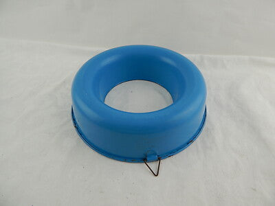 ANTICA RARA FORMELLA TORTIERA METALLO SMALTATO SHABBY CHIC KITCHEN COLLECTION