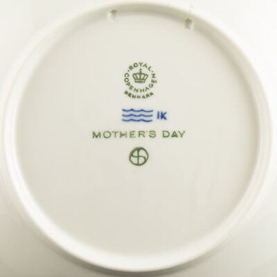 ROYAL COPENHAGEN PIATTO FESTA DELLA MAMMA 1980 ORIGINALE PORCELLANA PRIMA SCELTA