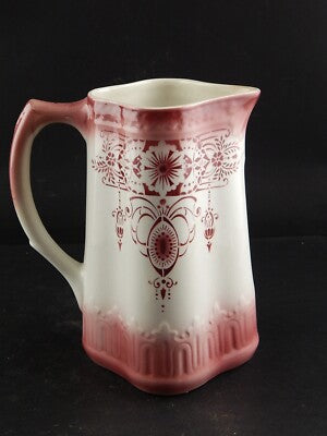 ANTICA ORIGINALE CARAFFA BROCCA CERAMICA BOCH FRERES LA LOUVIERE DEL 1920