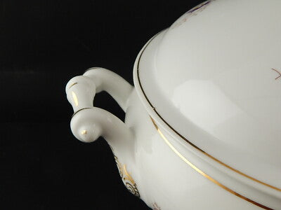 ANTICA LIMOGES HAVILAND ZUPPIERA CENTROTAVOLA PORCELLANA FINE 800 ART NOUVEAU #