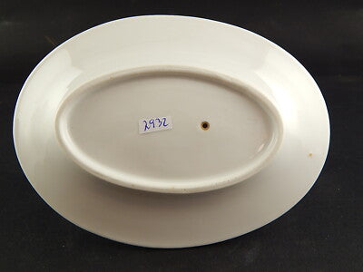 ANTICA HAVILAND LIMOGES SALSIERA PORCELLANA FINE 800 ART NOUVEAU DECORO FLOREALE