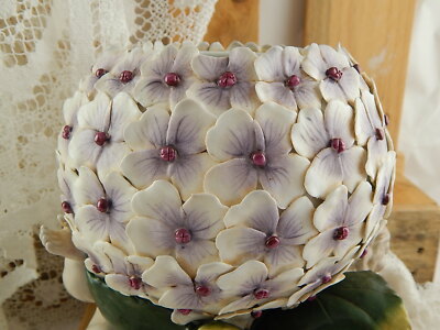 PREZIOSO RARO CENTROTAVOLA PORCELLANA TEDESCA COLLEZIONE ORTENSIA PUTTI