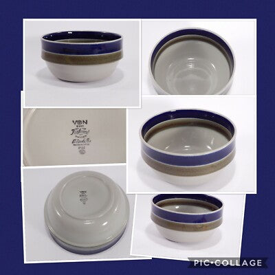 VINTAGE CIOTOLA TERRINA PORCELLANA RORSTRAND ELISABETH FAIENCE MID CENTURY BOWL