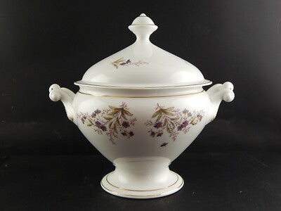 ANTICA LIMOGES HAVILAND ZUPPIERA CENTROTAVOLA PORCELLANA FINE 800 ART NOUVEAU #