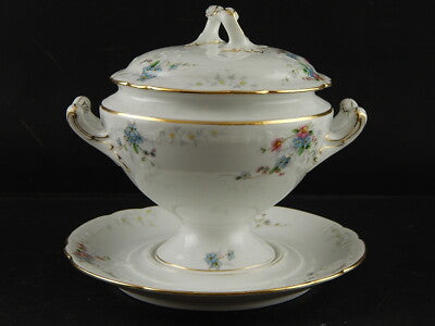 ANTICO LIBERTY 1900 PORCELLANA PIRKENHAMMER BOHEMIA PICCOLA ZUPPIERA EGOISTE