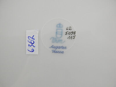 PREZIOSO TRIO TAZZA TÈ PORCELLANA AUGARTEN VIENNA MARIA THERESIA VERDE IMPERO #