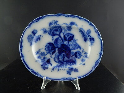 ANTICO VASSOIO RAVIERA CERAMICA WEDGWOOD WATER NYMPH DIPINTO MANO FINE '800