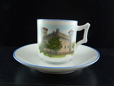 SET CAFFE' PORCELLANA RICHARD GINORI DOCCIA EXPO TORINO 1911 SERVIZIO GAZZETTA~