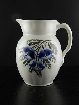 ANTICA CARAFFA BROCCA VERSATOIO CERAMICA SVEDESE RORSTRAND ART NOUVEAU LIBERTY