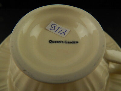 VINTAGE TAZZA DA TE' INGLESE STILE GEORGIANO QUEEN'S GARDEN