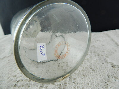 ANTICO BARATTOLO VASO VETRO SOFFIATO FARMACIA PASTIGLIE CODEINA FINE 800