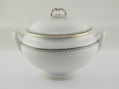 ANTICA ZUPPIERA PORCELLANA SOCIETA' CERAMICA ITALIANA LAVENO VERBANUM STONE 1928