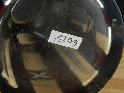 ANTICO PREZIOSO IMPORTANTE VASO CRISTALLO ART DECO BOEMIA MOLATO INCISO