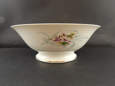 ANTICA FRUTTIERA CENTROTAVOLA ALZATA PORCELLANA LIMOGES CHARLES FIELD HAVILAND